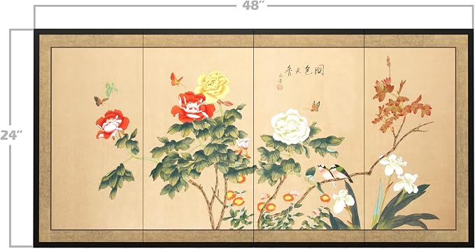 Oriental Furniture Butterflies in the Garden - Image 8