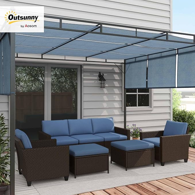 Outsunny 5 Piece Patio Furniture Set - Image 2
