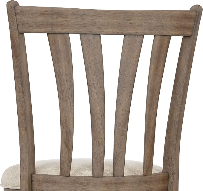 Hillsdale 29.5" Savana Wood Swival Bar Height Stool - Image 8