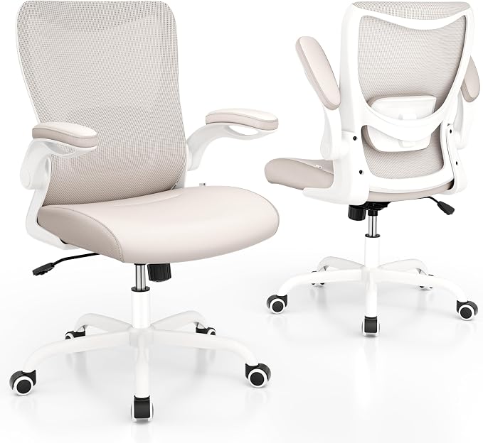 MUXX.STIL Office Chair, PU Leather Ergonomic Desk Chair - Image 7