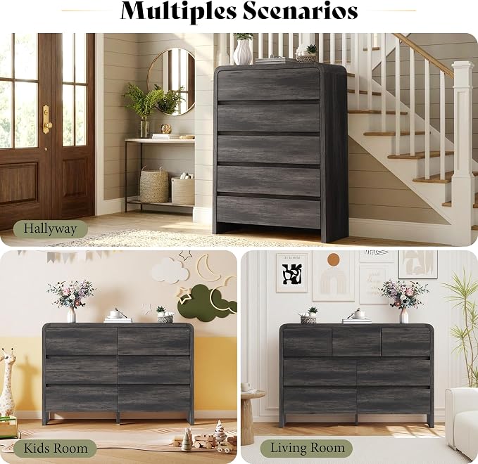 AMERLIFE Modern 3-Piece Bedroom Furniture Set - Image 7