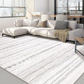 Nakagishi 9x13 Area Rugs Living Room: Washable Boho Large Neutral Soft by NakagishiAreaRug