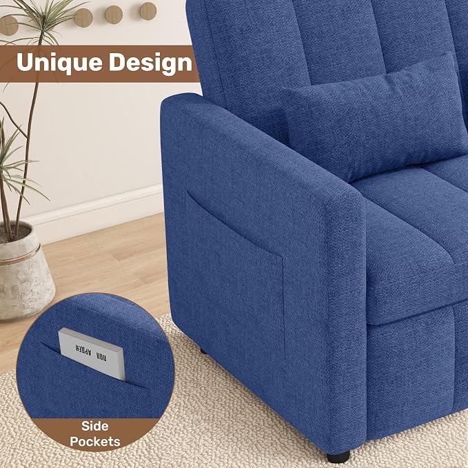 Nebuaegis Sleeper Sofa Bed, 3-in-1 Convertible Pull Out Couch - Image 6