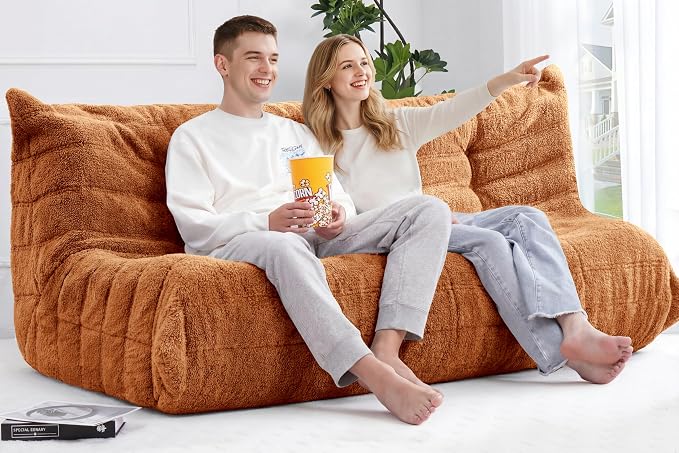 Bean Bag 3-Seater Chair Big Sofa Beanbag Chair - Image 7