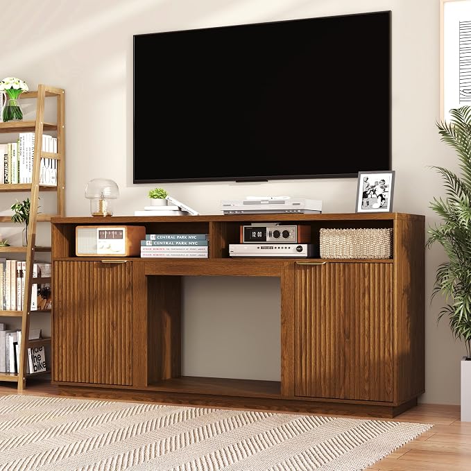 2-Piece Fluted Living Room Set Includes 31.5" Fluted Lift Top Coffee Table - Image 2
