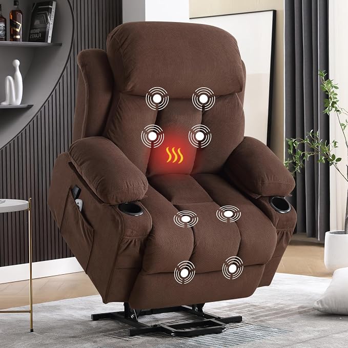 MAHOMICO Power Lift Recliner Chair by MAHOMICO