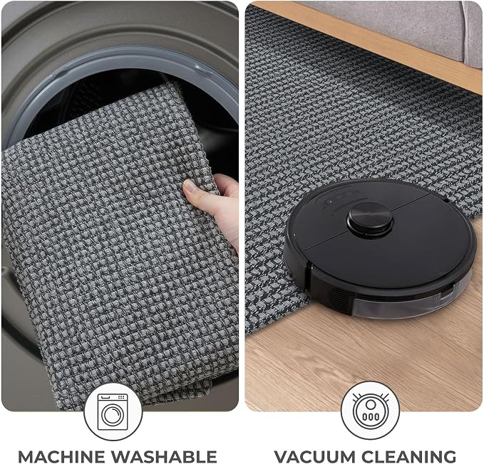 KOZYFLY Runners for Hallways 2x6 ft Washable Kitchen Runner Non Slip Rubber - Image 7