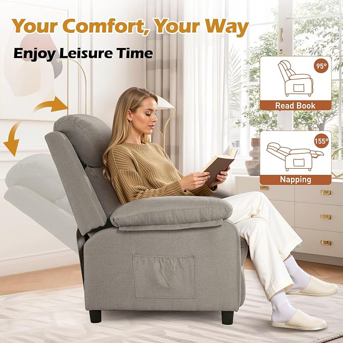 Korser Recliner Chair, Living Room Chairs - Image 3