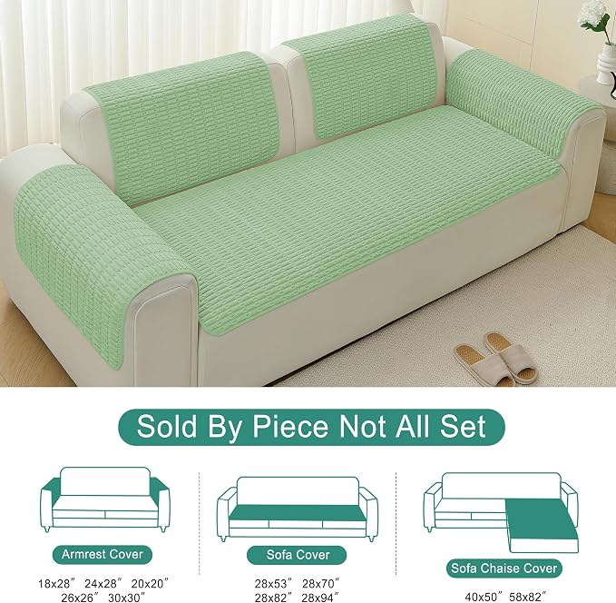 Foxdecor Couch Cover Sofa Covers Washable, Dog Bed Cover Couch Covers - Image 6