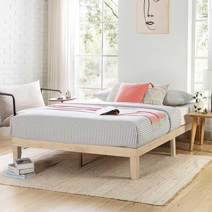 Mellow Naturalista Classic 12 Inch Solid Wood Platform Bed - Image 2