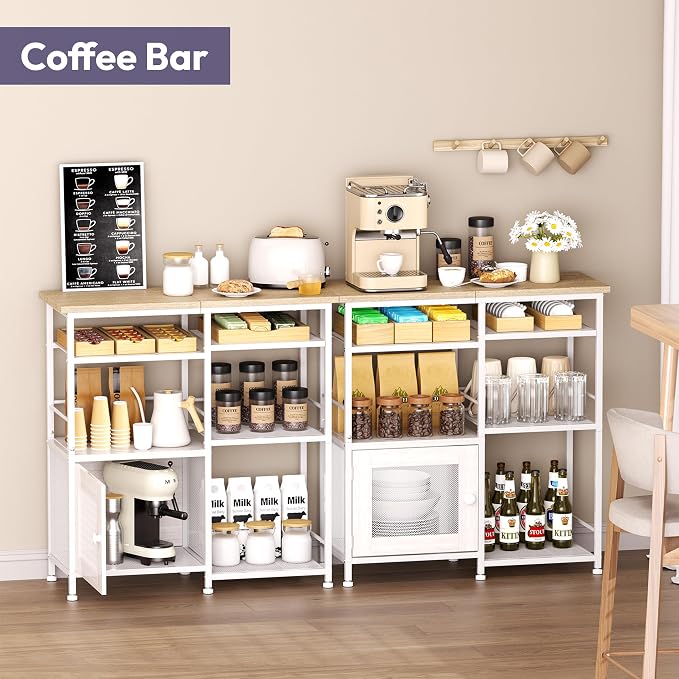 SWTYMIKI Coffee Bar Cabinet Station - Image 3