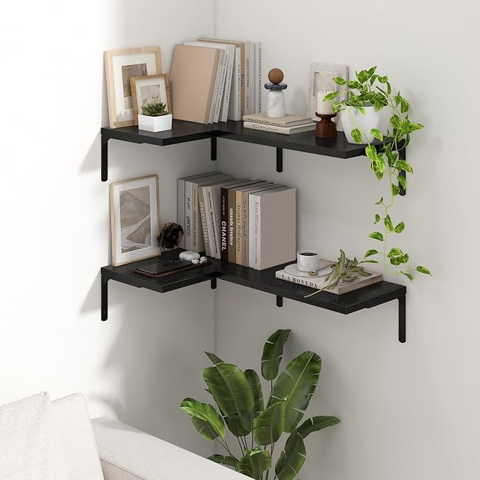 Fun Memories Deep Floating Shelves, 16W x 8D Floating Shelves Set of 2 - Image 6