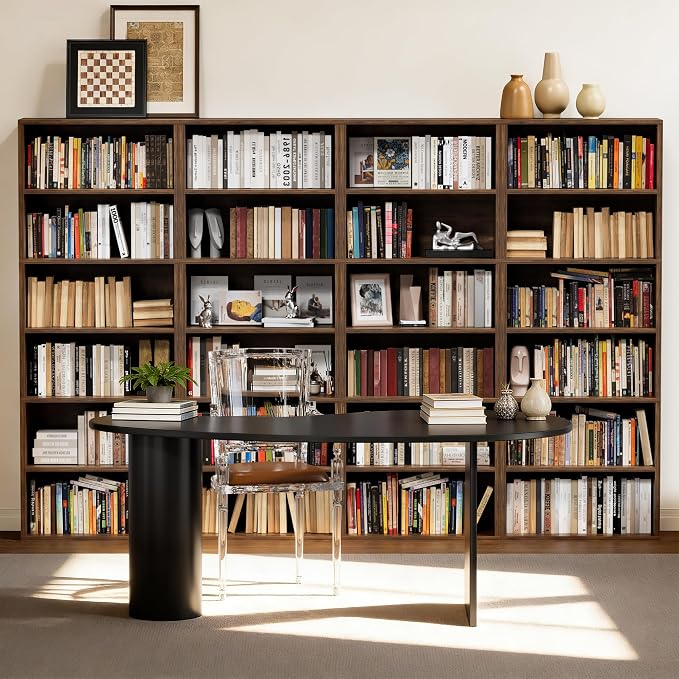 Furniwell 71" Tall Bookcase Bookshelves, 6 Tier Floor Standing Bookcases Open - Image 4
