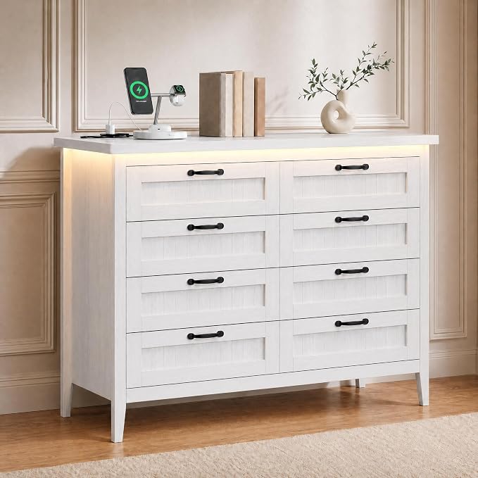 GarveeLife 8 Drawer Chest Dresser by GarveeLife