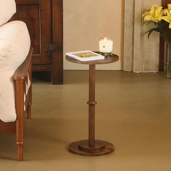 MaxSmeo Drink Table, Small Side Table - Image 5