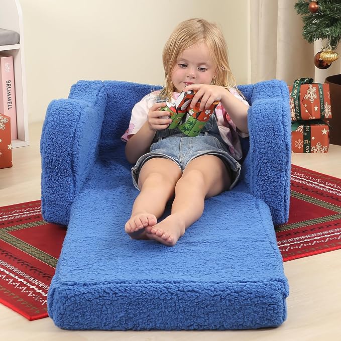 MOMCAYWEX Kids Sofa, 2-in-1 Flip-Out Foam Couch - Image 6
