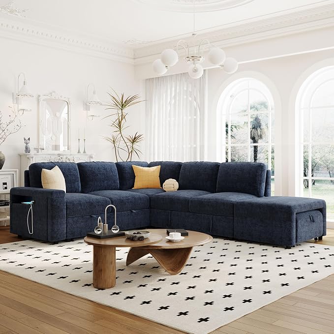 Merax L-Shaped Modular Sectional Sofa - Image 3