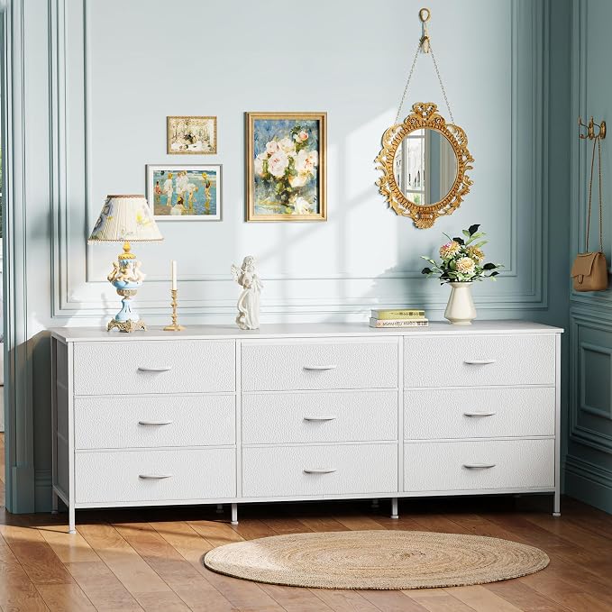 Huuger 63 Inch Dresser for Bedroom, Dresser for Closet - Image 9