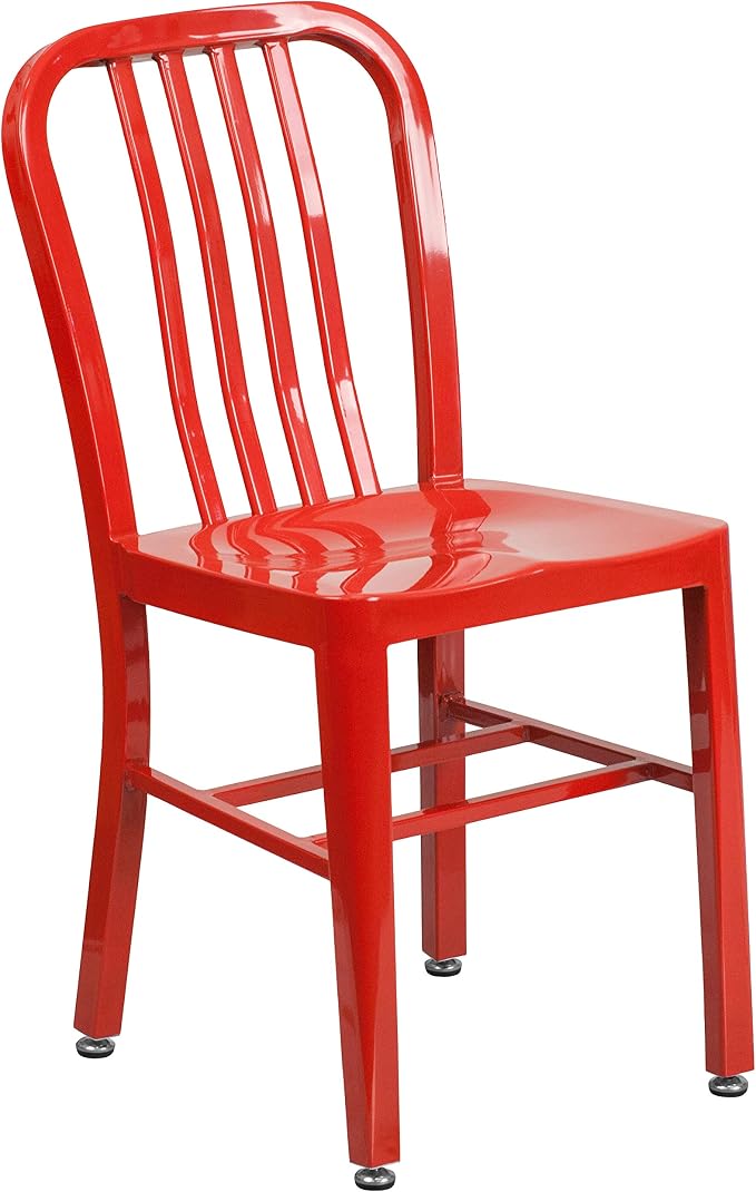 Flash Furniture Gael Indoor/Outdoor Modern Metal Dining Chairs, - Image 12