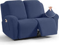 TAOCOCO Recliner Loveseat Slipcover, 6 Pieces Dual Recliner Sofa Covers by TAOCOCO