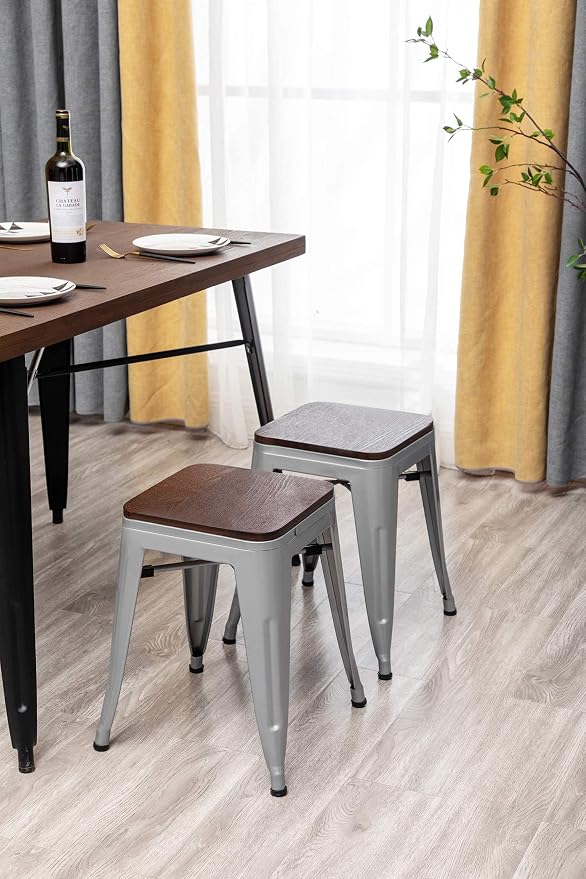 Modern Industrial Metal Stool Classroom Stools - Image 9