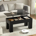 FABATO 41.7'' Lift Top Coffee Table, Wooden Rectangle Coffee Table by FABATO
