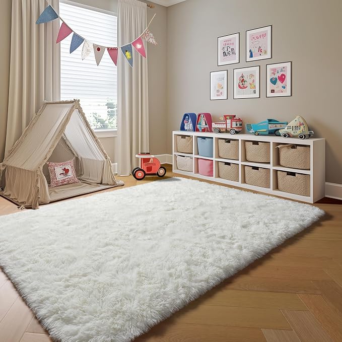 ONASAR Cream White 8x10 Area Rugs - Image 9