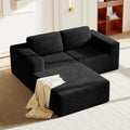 Vesgantti 80" Modular Sectional Sofa, Corduroy Cloud Couch by Vesgantti