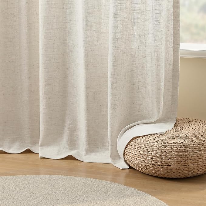90 Inch Curtains Pinch Pleated 2 Panels - Image 5