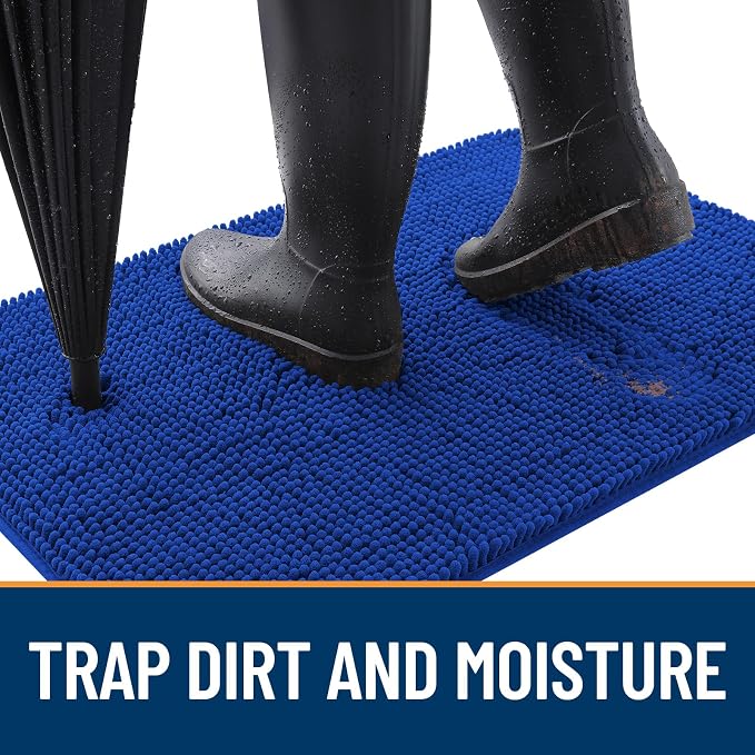 OLANLY Dog Door Mat for Muddy Paws 70x32, Absorbs Moisture and Dirt, Absorbent - Image 2