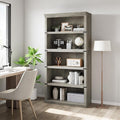 GarveeHome 5 Tier Farmhouse Bookcase, 67.4" Tall Book Shelf by GarveeHome