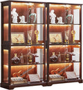 LELELINKY Farmhouse Display Cabinet Set of 2 by LELELINKY