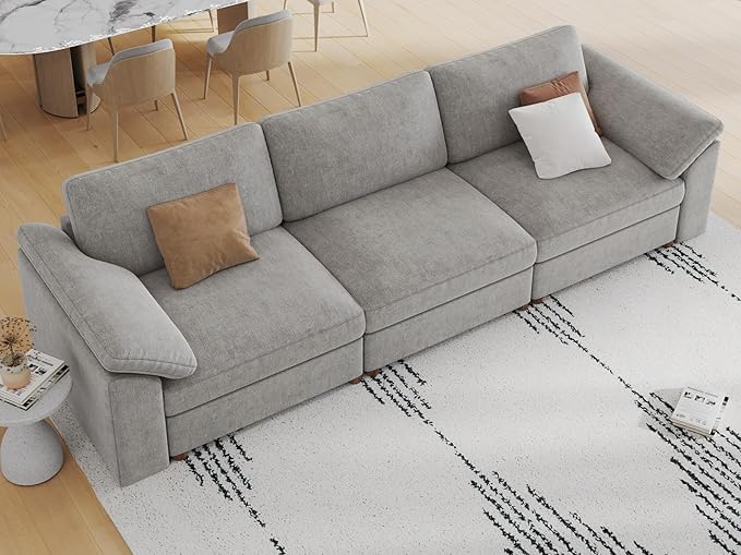 EASE MOOSE Modern Loveseat Sofa by EASEMOOSE