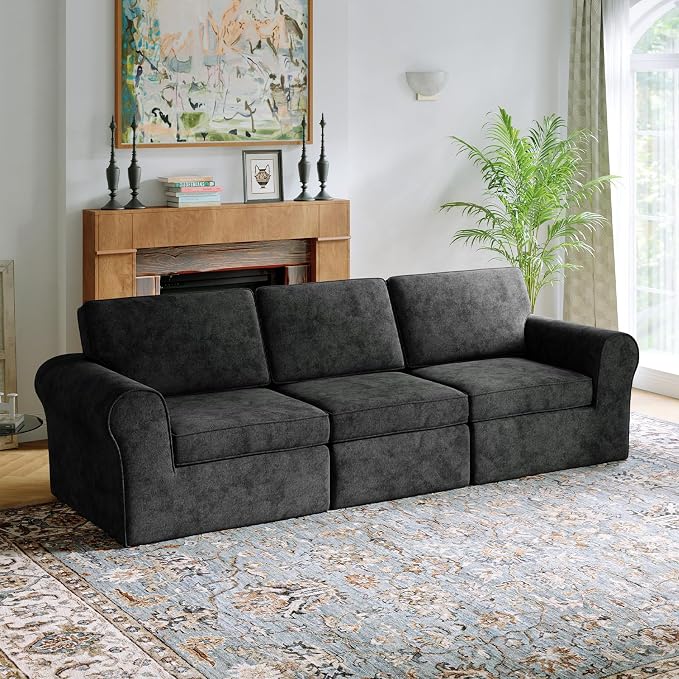 Novilla 108" Modular Sectional Sofa, Modular Sectional Couches by Novilla