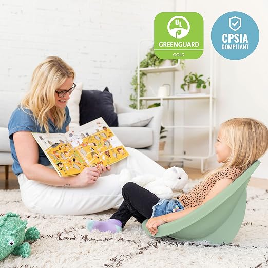 ECR4Kids Leaf Floor Seat, Rocker Chair - Image 6