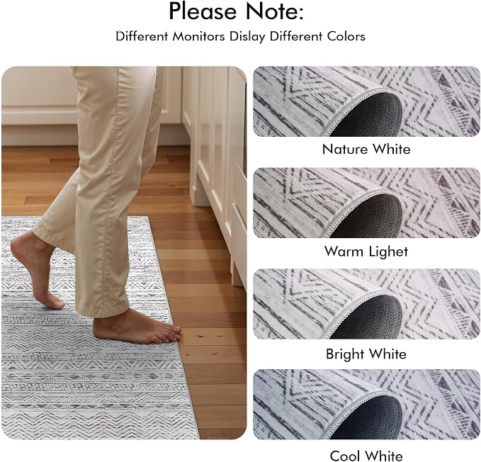 3x10 Washable Hallway Runner Rug - Image 4