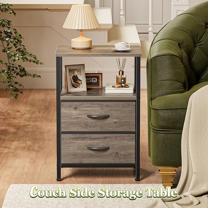Huuger Night Stand Set of 2, Nightstand - Image 6