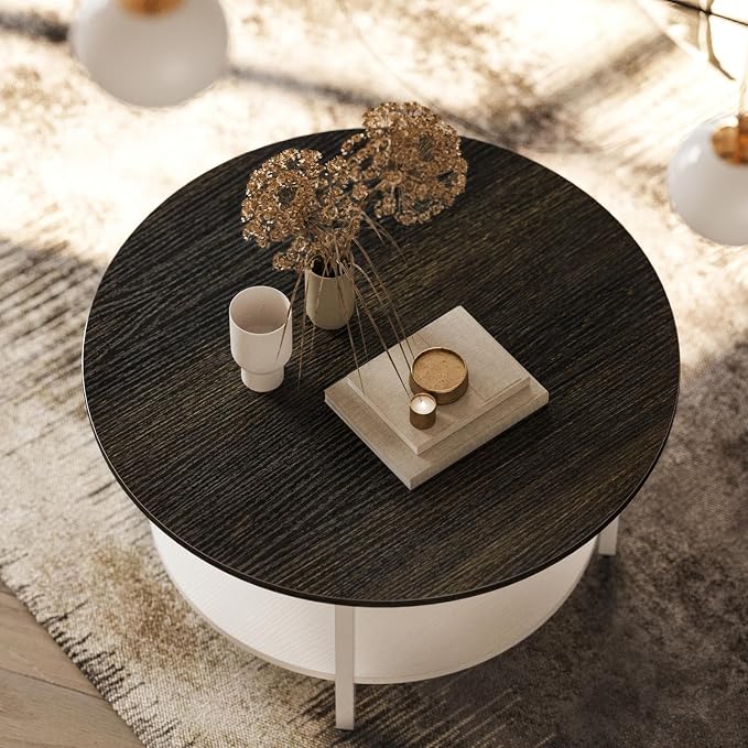FABATO Round Lift Top Coffee Table - Image 6