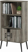 Furinno MIDCENTURY Storage Shelves, Mid-Century Style Accent Storage Cabinet by Furinno-FitsYourSpaceFitsYourBudget