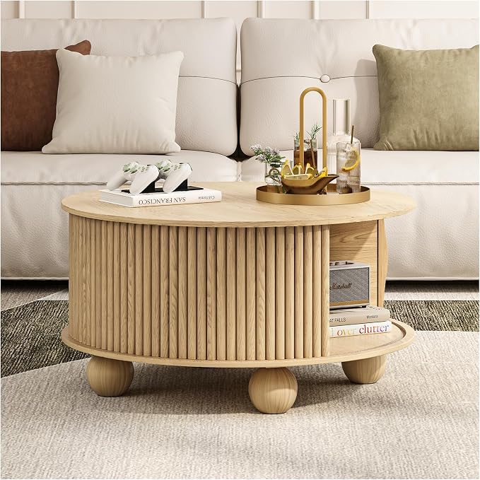 JOINICE Round Coffee Table - Image 7