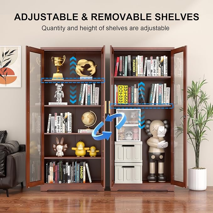 Polup Glass Display Cabinet, Display Case - Image 5