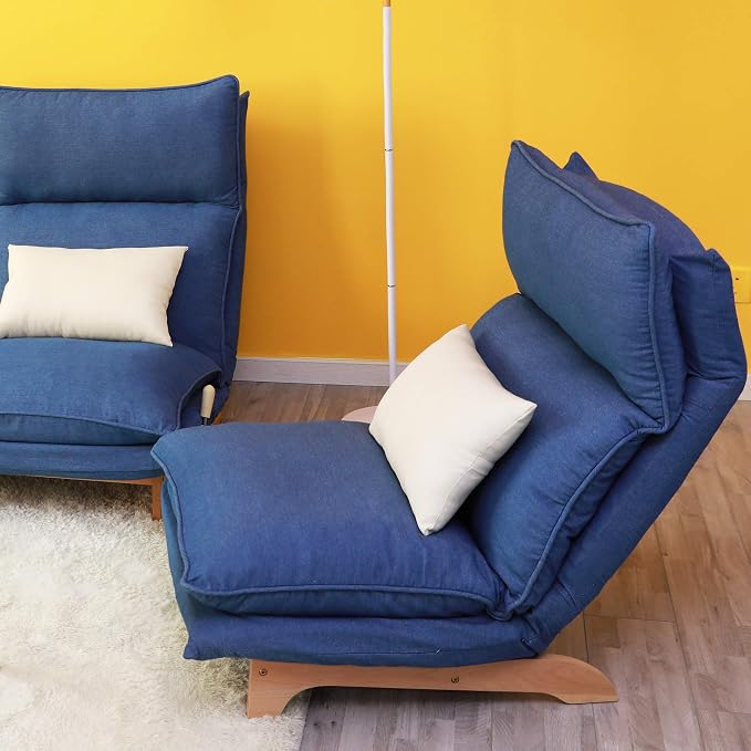 Floor Chair Single Lazy Sofa Leisure Balcony Reclining Japanese Tatami - Image 6