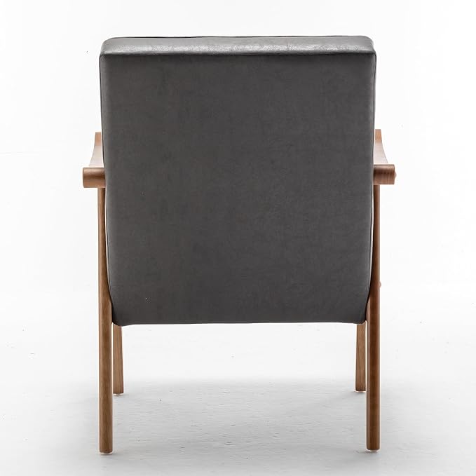 Container Furniture Direct Unique Mid Century Modern Accent Chair - Image 4