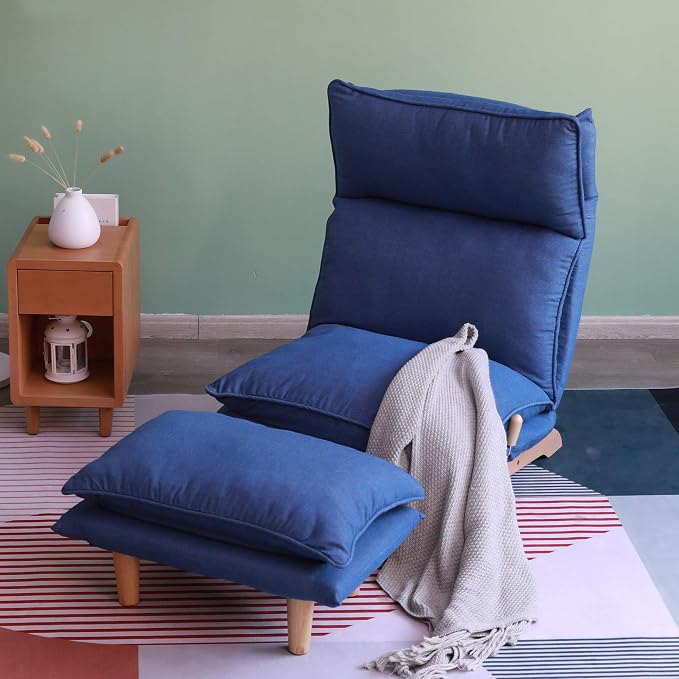Floor Chair Single Lazy Sofa Leisure Balcony Reclining Japanese Tatami - Image 8