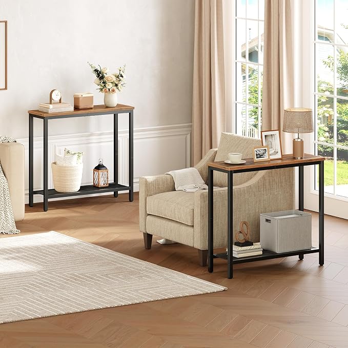 HOOBRO 29.5" Narrow Console Table, Small Entryway Table - Image 5