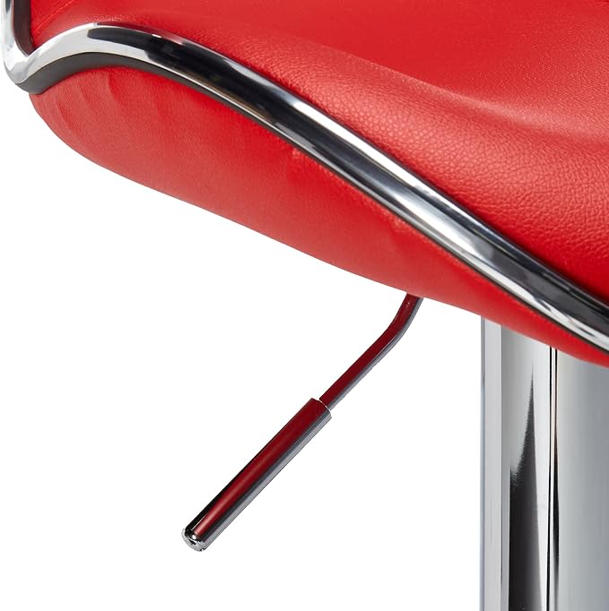 Roundhill Furniture Masaccio Cushioned Leatherette Upholstery Airlift - Image 7