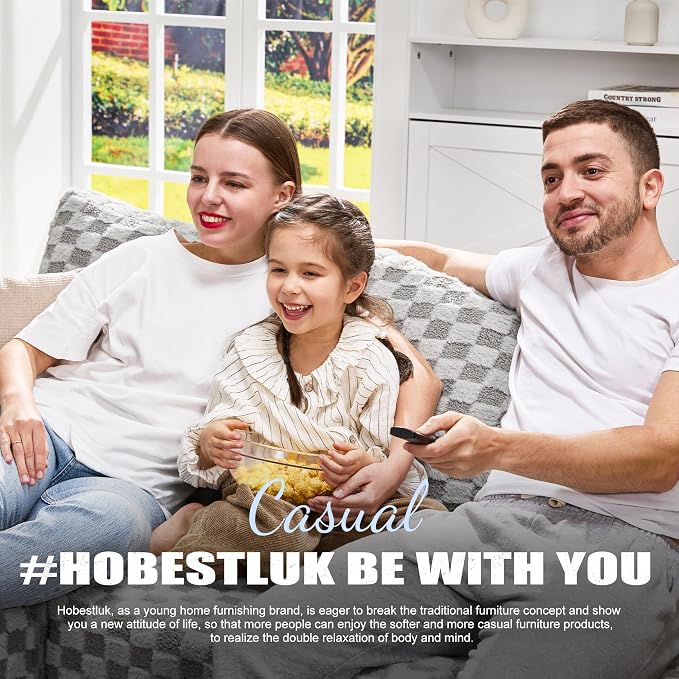 Hobestluk Modular Sectional Sofa Memory Foam Couch Sofa Bed Loveseat - Image 6