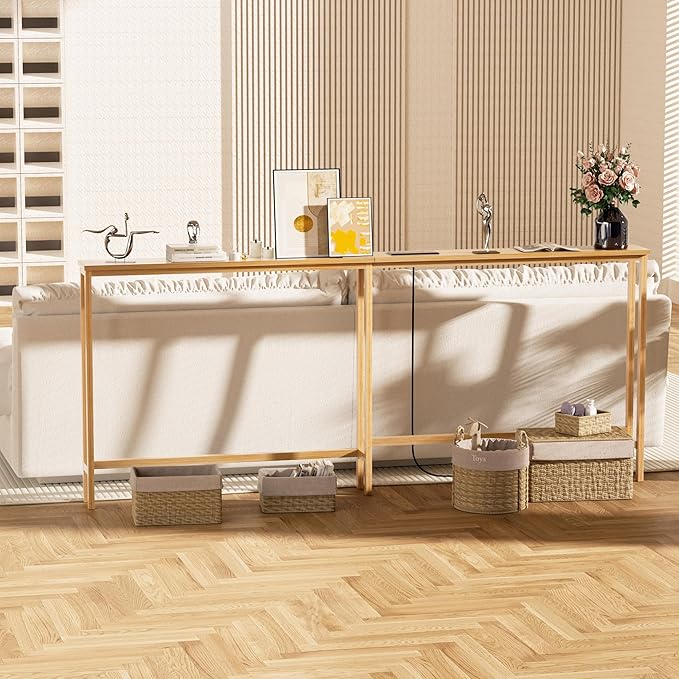 VASMIA 70.9 Inch Narrow Console Table - Image 2
