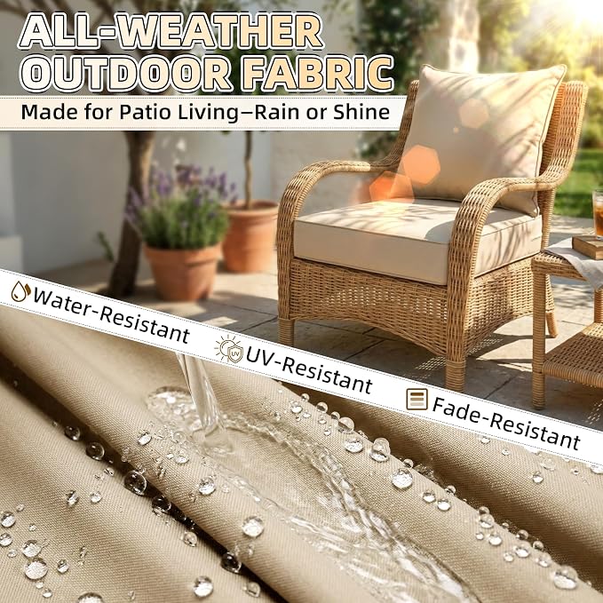Outdoor Chaise Lounge Chair Cushion - Image 4