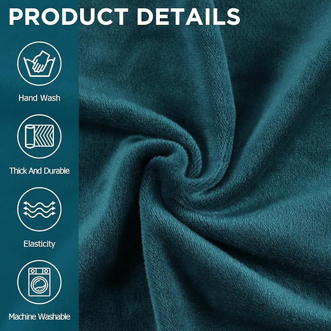 Peryiter 3 Pcs Couch and Loveseat Covers Set Sofa Cover - Image 5